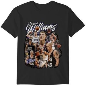 Jason Williams NBA T-shirt, White Chocolate Gifts Fan Basketball Tee